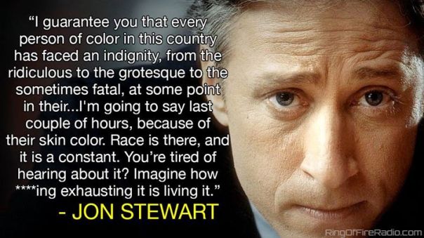 Jon Stewart on Race